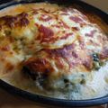 El cooksnap de Jeniffer Vallebona Silva cuando hizo Espinacas con pescado gratinadas.