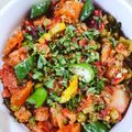 Kashaf Khan's cooksnap of when they made Mix sabzi.