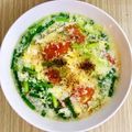 Cooksnap của Hoàng Oanh khi họ làm theo món Canh cà chua trứng