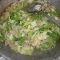 Cooksnap dari anita wahyuningrum untuk resep Tumis Sawi Putih Bakso Orak Arik Telur