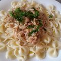 El cooksnap de Stella M cuando hizo Fideos con atún, cebolla y comino.