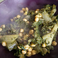 El cooksnap de Rafricana cuando hizo Acelgas con garbanzos al pimentón.