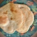 El cooksnap de Arianne cuando hizo Pan de Pita.