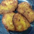Mamoni Banerjee's cooksnap of when they made Kolkata fish fries.