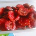 Cooksnap của Thu Mèo khi họ làm theo món Mận lắc muối tôm