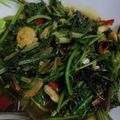 Cooksnap Maizatul Akma semasa beliau membuat Pucuk Paku Tumis.
