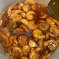 Arnaldo's cooksnap of when they made The Whole Shabang Shrimp (Boiling Crab Style).
