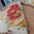 El cooksnap de Eliana Figueroa cuando hizo Pizza con masa de harina integral y harina de avena.