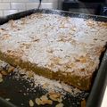 El cooksnap de María cuando hizo Bizcocho de peras con almendras y yogur griego.
