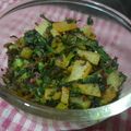 mahima Awasthi का कुकस्नैप जब उन्होंने मूली की भुर्जी(mooli ki bhurji recipe in hindi) बनाया था।