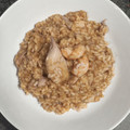 El cooksnap de Sandra Foronda Melchor cuando hizo Arroz meloso de pulpo y gambas en Mambo 10070.