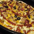 صورة من Afrah، شاركها بعد تجربة وصفة بيتزا 🍕
