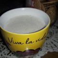 El cooksnap de Ossara Lamas cuando hizo Atole de cacahuate.