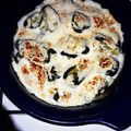 El cooksnap de Mariela Alejandra Metzler cuando hizo Repollitos de bruselas con salsa blanca y queso gratinado.