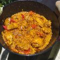 El cooksnap de Noelia de la Cruz Reyes cuando hizo Arroz meloso con verduritas y pollo.