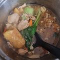 Cooksnap Nur Afni Syafinaz semasa beliau membuat Sup Sawi Jepun dengan Tauhu Telur.