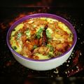 Mamta L. Lalwani's cooksnap of when they made Punjabi Kadhi Pakoda.