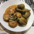 El cooksnap de henar cuando hizo Alcachofas en salsa (olla GM).