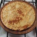 El cooksnap de Faby Güenzani cuando hizo Panqueques banana y harina de avena.