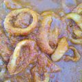 El cooksnap de Maribel cuando hizo Calamares en salsa americana monsieur cuisine connect.