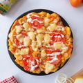 Cooksnap dari Nay's Kitchen untuk resep Pizza roti susu teflon (pinggiran roti)