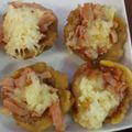 El cooksnap de amanda cuando hizo Tostones rellenos.