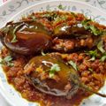 Shikha Yashu Jethi's cooksnap of when they made Bharwa baigan.