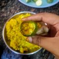 Smruti Mitali Madhusmita का कुकस्नैप जब उन्होंने पोटोलेर डोलमा(potoler dorma recipe in hindi) बनाया था।