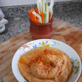 El cooksnap de yolandacos cuando hizo Hummus de garbanzo.