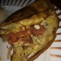 El cooksnap de pamelucha cuando hizo Omelette con tomate, champiñón y queso de cabra.