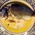 El cooksnap de Maribel cuando hizo Dorada al horno al limón.