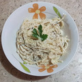 Ersac Zechna's cooksnap of when they made Espagueti blanco en crema de queso philadelphia.