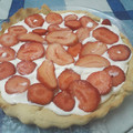 El cooksnap de Carlos Lerer cuando hizo Mini tarta de frutillas con chantilly.