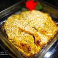 El cooksnap de Zaida TC @alquimiasfood cuando hizo Salmón al horno con costra de ligeresa.