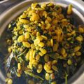Suchitra S(Radhika S)'s cooksnap of when they made Moong Dal Methi Sabji.