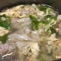 Rowena Tsang 的 青菜餛飩蛋花湯 cooksnap
