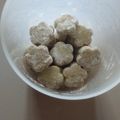 Cooksnap dari Nova Indiati untuk resep Putri Salju Pandan Keju (Eggless)