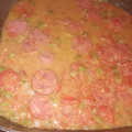 El cooksnap de Seii Gomez cuando hizo Salchichón en salsa de tomate.