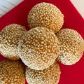 Cooksnap dari Rosanna Hanna untuk resep Onde onde wijen (dgn sisa bubur kacang ijo)