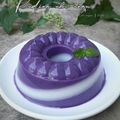 Cooksnap dari Liha Ummu Maryam untuk resep Puding Lapis Ubi Ungu, tips mengukur kapasitas cetakan