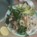 El cooksnap de Mii Miau cuando hizo Filetes de pollo a la plancha con trigueros.