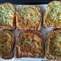 El cooksnap de Jorge Sánchez del Prado cuando hizo Pan de ajo con mozzarella fresca.