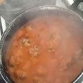 El cooksnap de Vir cuando hizo Albóndigas de carne y avena.