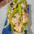 El cooksnap de Fabiola Pérez cuando hizo Tacos de lechuga y atún !.