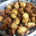 El cooksnap de luzbottani cuando hizo Buñuelos de manzana!!.