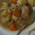 El cooksnap de Sindy Mabel cuando hizo Sopa de costilla de res.