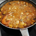 El cooksnap de Ana Marya cuando hizo Arroz caldoso de pescado con truco.