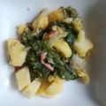 El cooksnap de Esti Kobain cuando hizo Acelgas con patatas rehogadas al pimentón.