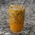 Cooksnap de Cido Silveira quando cozinhou Caipirinha de maracujá.