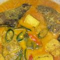 Cooksnap dari auliatb untuk resep Kotokan tahu iwak pe/pari asap